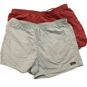 2 Pairs of Patagonia Baggies Shorts for Women